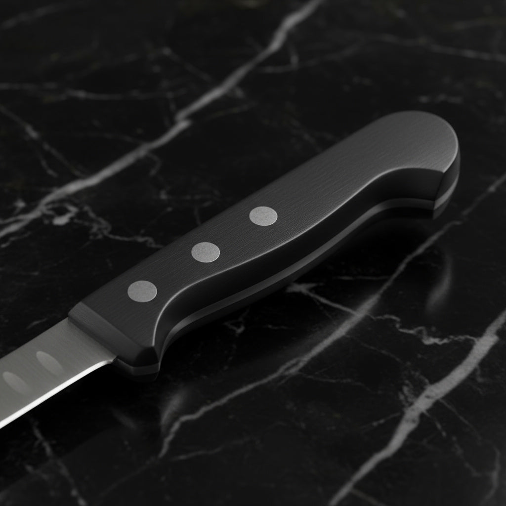 Cuchillo Jamonero Alveolado NOGARIA 30 cm – Corte Profesional para Jamón Ibérico