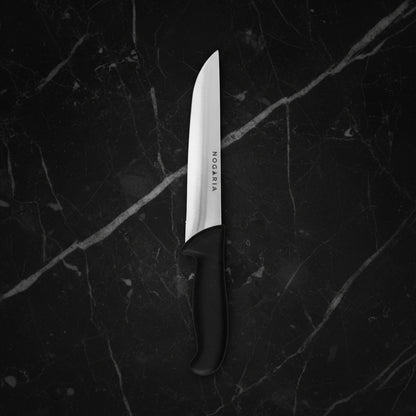 Cuchillo Carnicero NOGARIA 20 cm – Mango Inyectado, Precisión Profesional