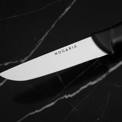 Cuchillo Carnicero NOGARIA 20 cm – Mango Inyectado, Precisión Profesional