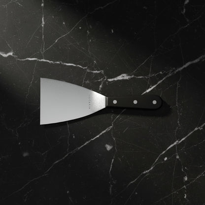 Espátula de Plancha Flexible 12 cm NOGARIA | Acero Inoxidable Profesional para Hostelería