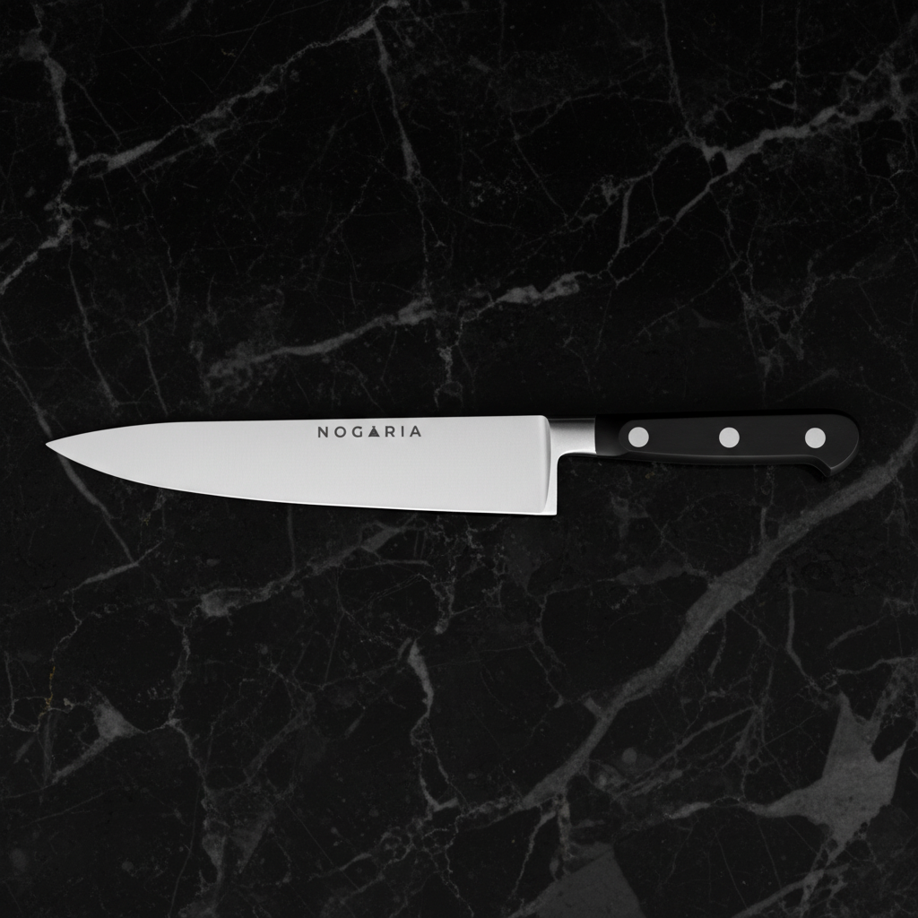 Cuchillo Chef Forjado 20 cm NOGARIA | Acero MOVA Profesional para Hostelería