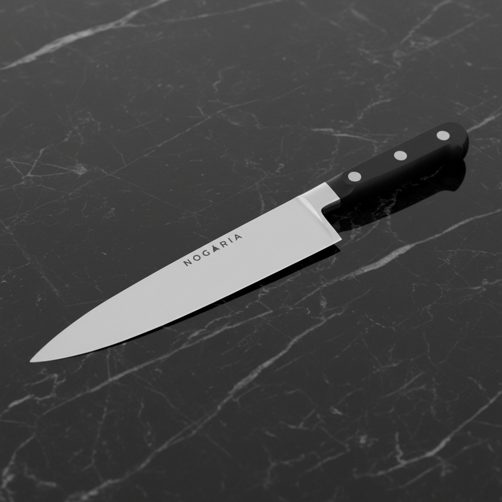 Cuchillo Chef Forjado 20 cm NOGARIA | Acero MOVA Profesional para Hostelería