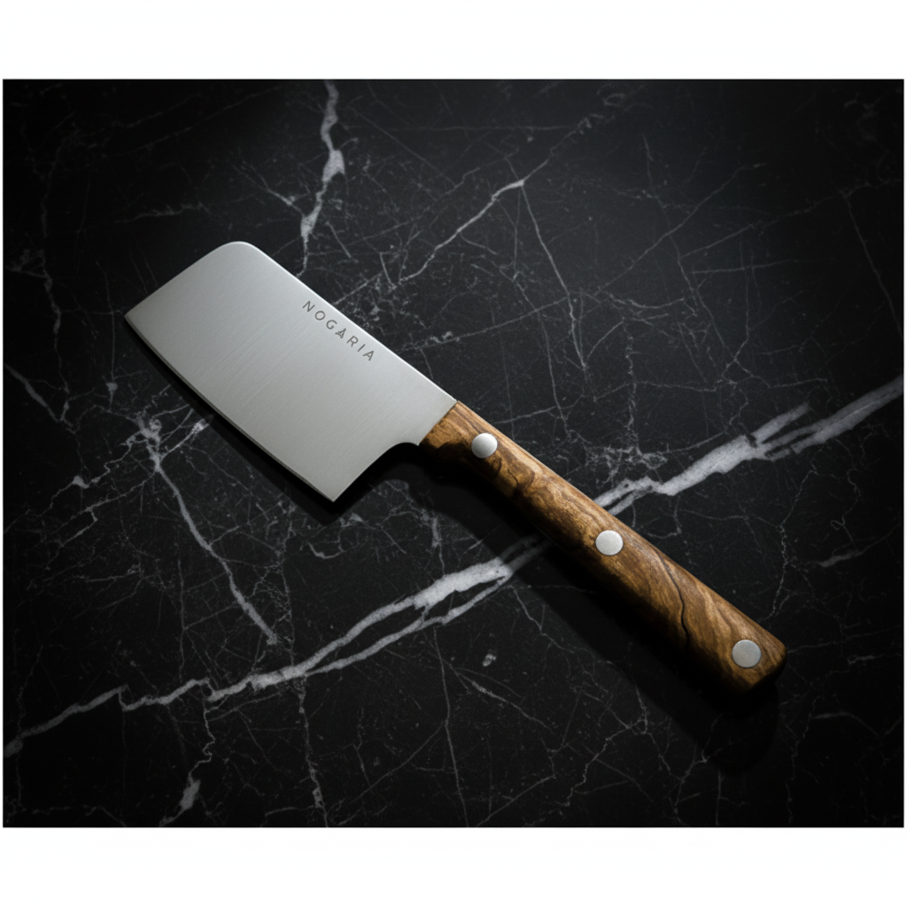 Hachuela 9 cm Mango de Olivo NOGARIA – Corte Preciso y Elegancia Natural