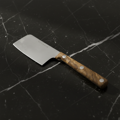Hachuela 9 cm Mango de Olivo NOGARIA – Corte Preciso y Elegancia Natural