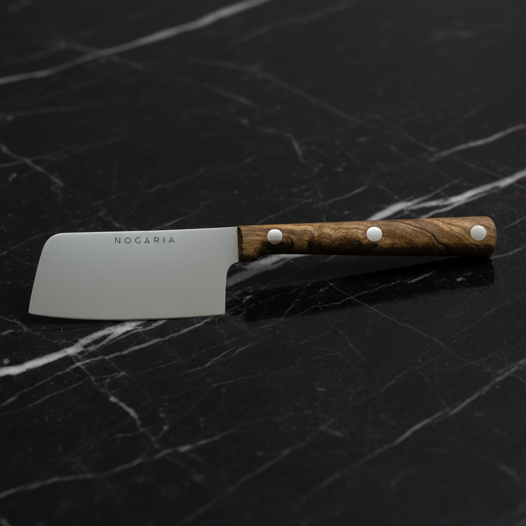 Hachuela 9 cm Mango de Olivo NOGARIA – Corte Preciso y Elegancia Natural